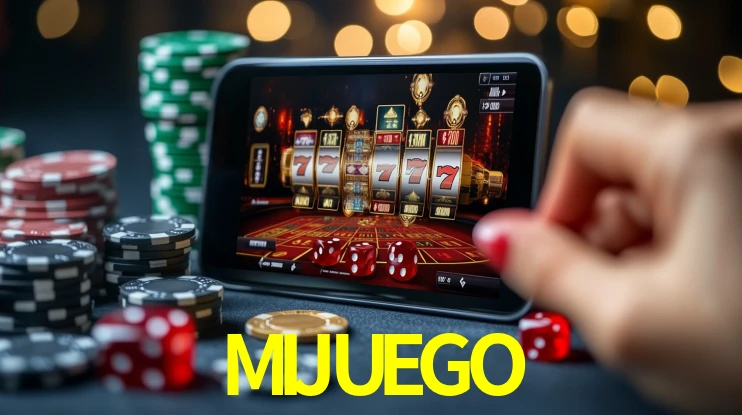 Interfaz de la app móvil MIJUEGO en un smartphone moderno